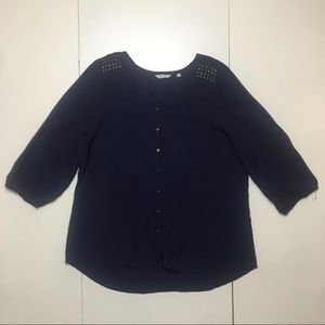 Reitmans blouse blue XL